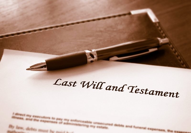 Last Will and testament
